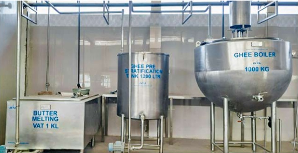 Ghee Plant / Ghee Boilers