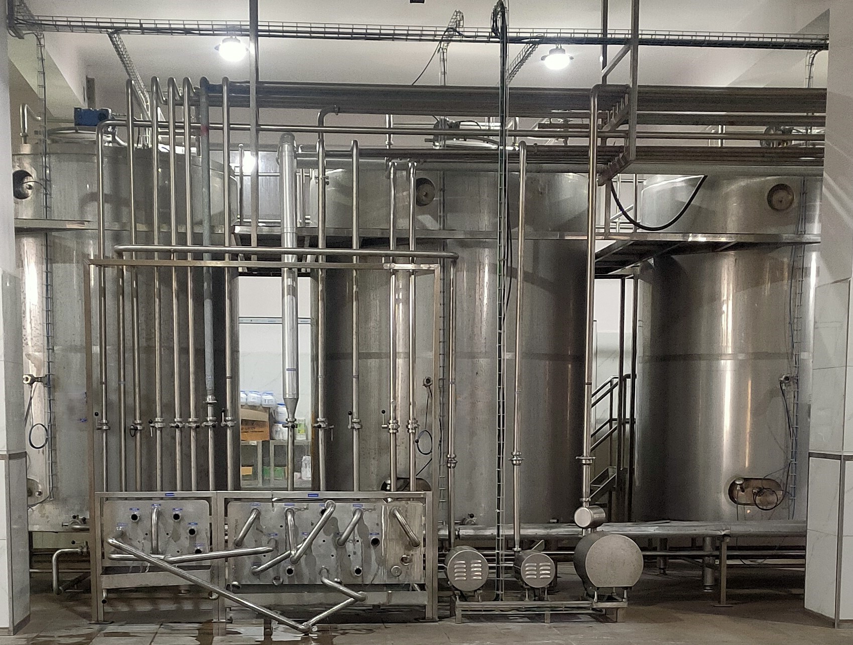 Processed Milk Storage Section
