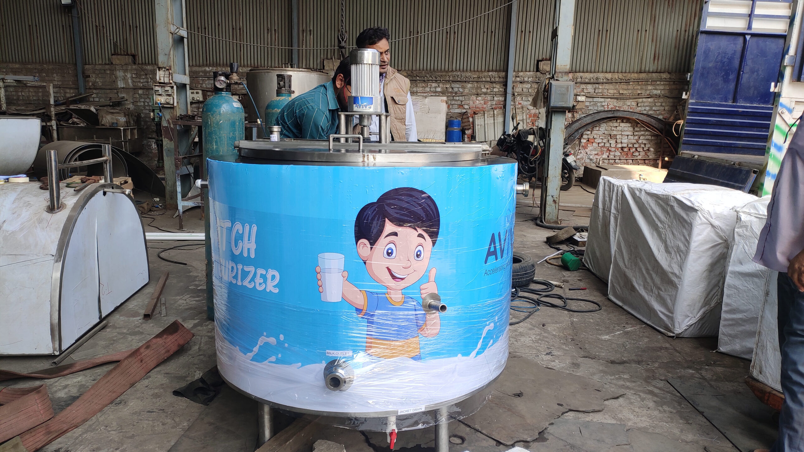 Batch Pasteurizers Tank & Systems