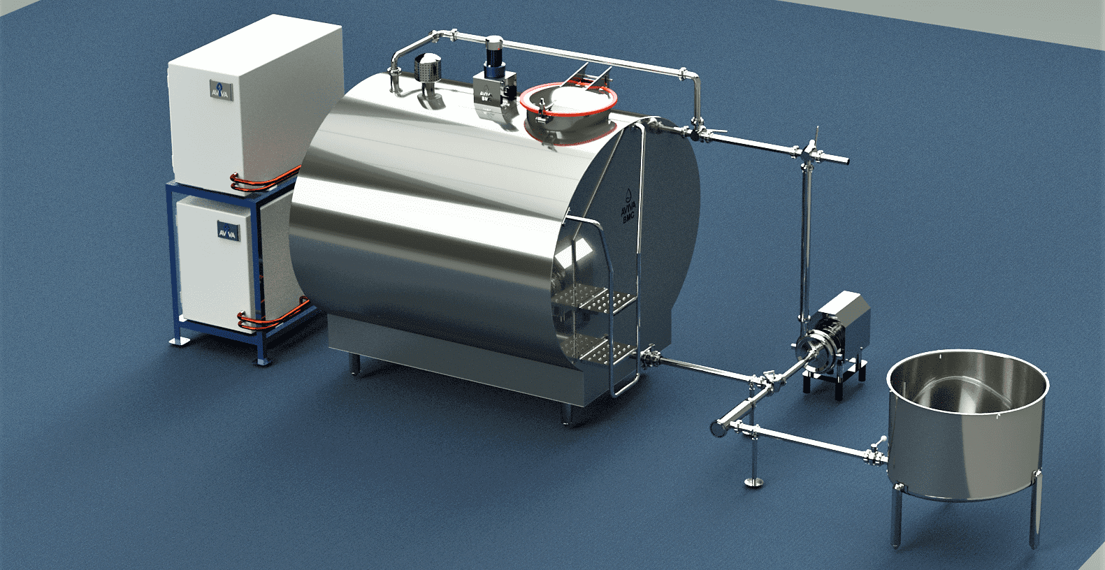 Bulk Milk Cooler 2KL